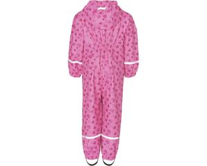 Playshoes regenpak overall Hartjes Fuchsia Maat