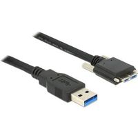 Delock 83599 Kabel USB 3.0 type A male > USB 3.0 type Micro-B male met schroeven 3 m - thumbnail