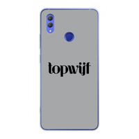Topwijf Grijs Zwart: Honor Note 10 Transparant Hoesje Topwijf Grijs Zwart: Honor Note 10 Transparant Hoesje