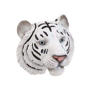 Witte tijger magneet 3D van 8cm   -