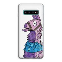 Lama: Samsung Galaxy S10 Plus Transparant Hoesje