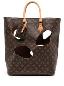 Louis Vuitton Pre-Owned x Comme Des Garçons sac cabas à motif monogrammé (2014) - Marron