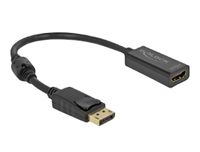 DeLOCK 63559 video kabel adapter 0,2 m DisplayPort HDMI Zwart