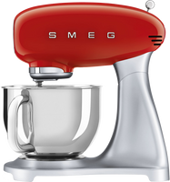 Smeg SMF02RDEU mixer Staande mixer Rood, Zilver 800 W - thumbnail