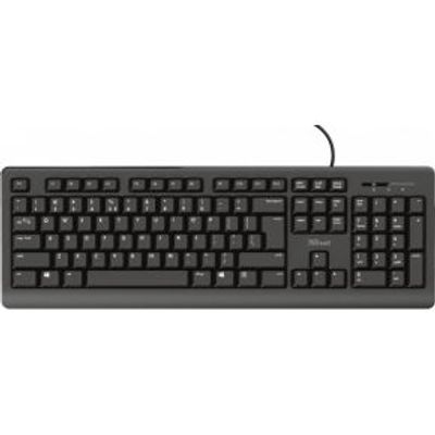 Trust Primo Azerty Toetsenbord Zwart