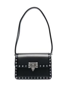 Valentino Garavani petit sac porté épaule à ornements Rockstud - Noir