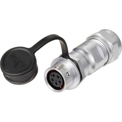 Weipu SF1211/S5 II Ronde connector Koppeling, recht Totaal aantal polen: 5 Serie (ronde connectoren): SF12 1 stuk(s)