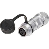Weipu SF1211/S5 II Ronde connector Koppeling, recht Totaal aantal polen: 5 Serie (ronde connectoren): SF12 1 stuk(s)