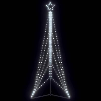 VidaXL Led-kerstboom 525 leds koud wit 302 cm