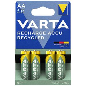 Varta RECH.AC.RECYC.AA2100mAh BLI4 Oplaadbare AA batterij (penlite) NiMH 2000 mAh 1.2 V 4 stuk(s)