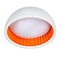 Plafondlamp Ringo wit-oranje 32cm