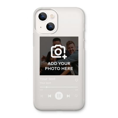 Music Player: iPhone 13 Transparant Hoesje
