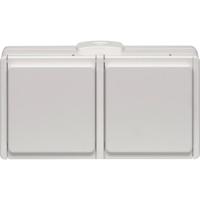 N & L 28220 Compleet Opbouwdoos spatwaterdicht Wit 1 stuk(s)