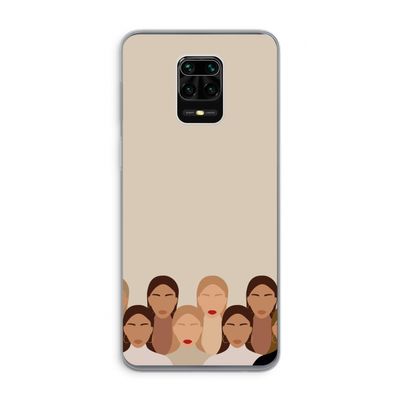 Girls girls girls: Xiaomi Redmi Note 9 Pro Transparant Hoesje