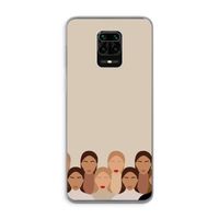 Girls girls girls: Xiaomi Redmi Note 9 Pro Transparant Hoesje