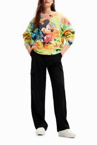 Oversized sweatshirt Mickey Mouse - MATERIAL FINISHES - M