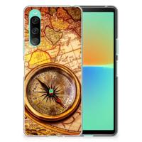 Sony Xperia 10 V | Silliconen Back Cover | Kompas Sony Xperia 10 V | Silliconen Back Cover | Kompas