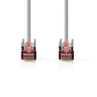 Nedis CAT6 Netwerkkabel | RJ45 Male | RJ45 Male | S/FTP | 2.00 m | Rond | LSZH | Grijs | Label - CCGL85221GY20 - thumbnail