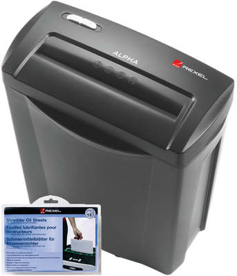 Rexel Alpha CC + 12 Rexel Olie Vellen