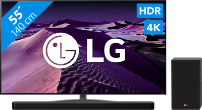 LG 55QNED866QA (2022) + Soundbar