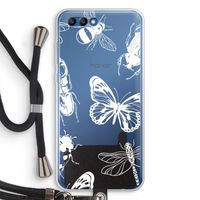 Tiny Bugs: Honor 10 Transparant Hoesje met koord