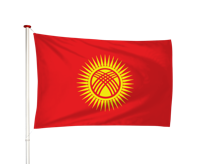 Kirgizische Vlag