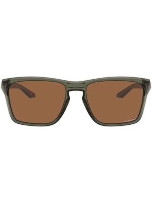 Oakley lunettes de soleil Sylas à monture d'inspiration wayfarer - Vert