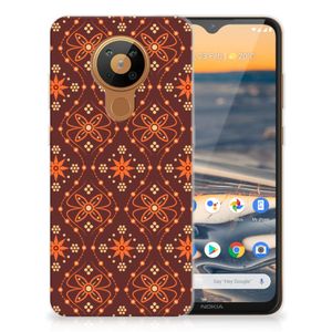 Nokia 5.3 TPU bumper Batik Brown