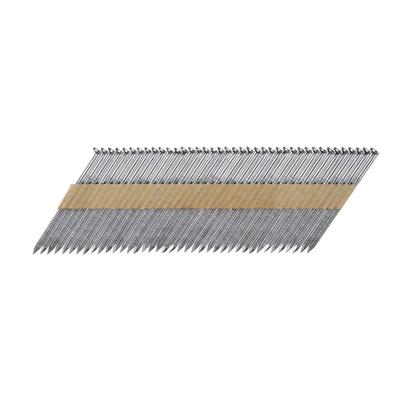 DeWALT DNPT28R63SZ 33º Papiergebonden Spijkers 2.8x63mm RVS/inox / Geringd VE=1200