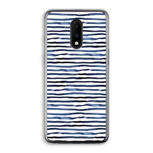 Verrassende lijnen: OnePlus 7 Transparant Hoesje