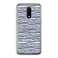 Verrassende lijnen: OnePlus 7 Transparant Hoesje