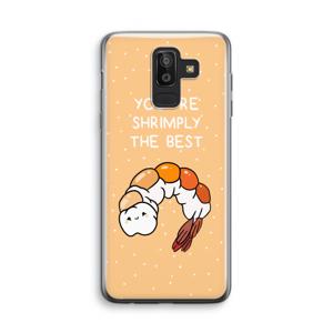 You're Shrimply The Best: Samsung Galaxy J8 (2018) Transparant Hoesje