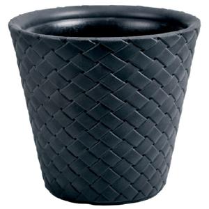 Prosperplast Bloempot Matuba - antraciet - rotan - 52 lilter - 50 x 44 cm -  Binnen/buiten - Planten   -