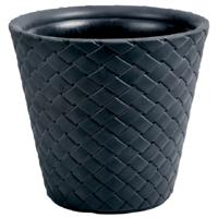 Prosperplast Bloempot Matuba - antraciet - rotan - 52 lilter - 50 x 44 cm -  Binnen/buiten - Planten   - - thumbnail