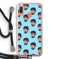 Drake Away: Samsung Galaxy A20e Transparant Hoesje met koord