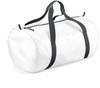 Atlantis BG150 Packaway Barrel Bag - White - 50 x 30 x 26 cm