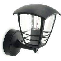 CREEK-Wandmontage Outdoor Sconce H20cm Zwart Philips