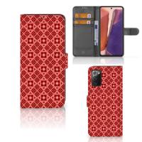 Samsung Galaxy Note 20 | Telefoon Hoesje | Batik Rood