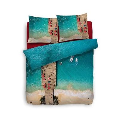 Heckett & Lane dekbedovertrek Rivillo - multikleur - 140x220 cm