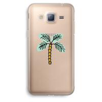 Palmboom: Samsung Galaxy J3 (2016) Transparant Hoesje