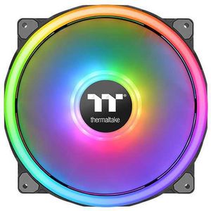 Thermaltake Riing Trio 20 RGB case fan 4-pins PWM aansluiting