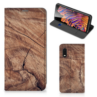 Samsung Xcover Pro Book Wallet Case Tree Trunk