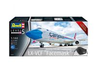 Revell 1/144 Boeing 747-8F Cargolux LX-VCF Facemask