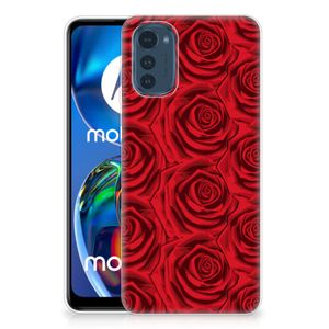 Motorola Moto E32/E32s TPU Case Red Roses