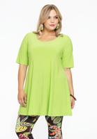 Yoek Tuniek wide bottom | Groen | Maat 54/56 Yoek Tuniek wide bottom | Groen | Maat 54/56