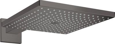 Hansgrohe Raindance E hoofddouche 300 1jet EcoSmart met douche-arm, Brushed Black Chrome