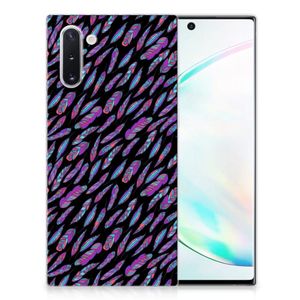 Samsung Galaxy Note 10 TPU bumper Feathers Color