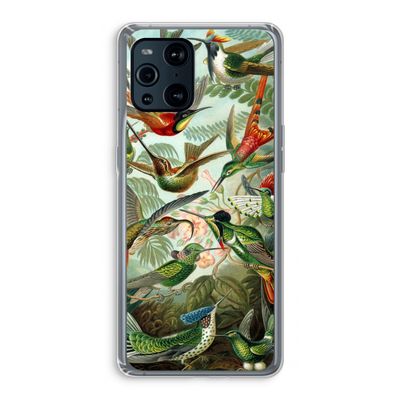 Haeckel Trochilidae: Oppo Find X3 Transparant Hoesje