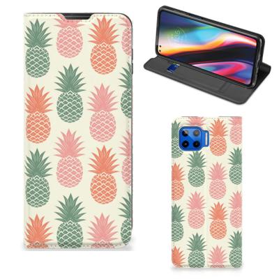 Motorola Moto G 5G Plus | Flip Style Cover | Ananas