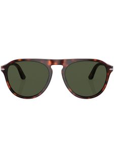Persol lunettes de soleil à effet écailles de tortue - Vert